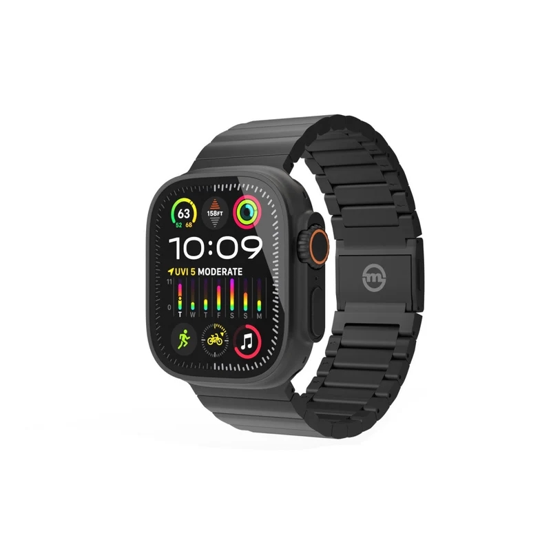 Titanový řemínek pro Apple Watch Ultra, Černá