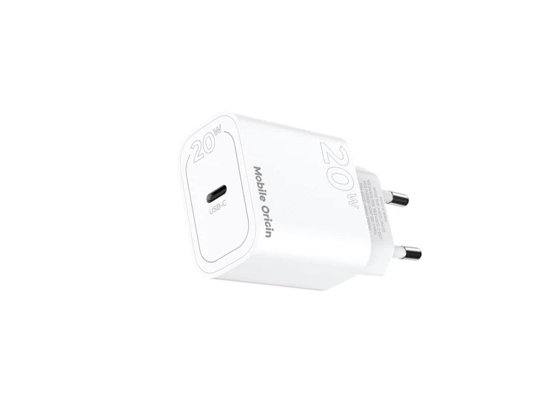 Síťová nabíječka USB-C MO11, 20W, Bílá
