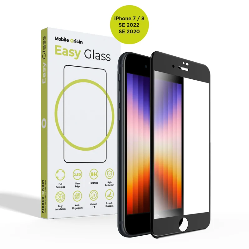 EasyGlass ochranné sklo pro iPhone SE 2022 / iPhone 8 / iPhone 7 / iPhone SE 2020