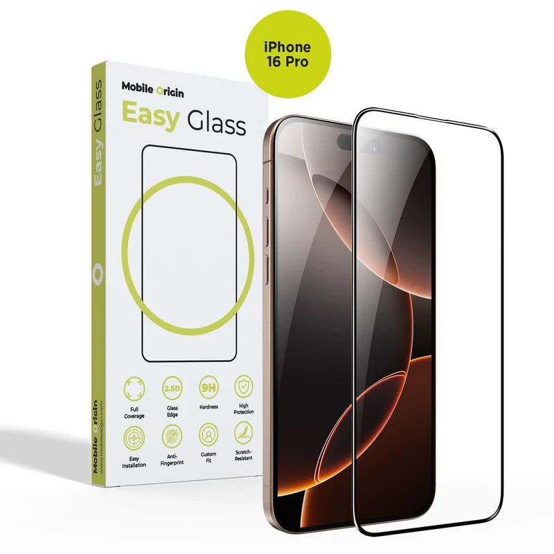EasyGlass ochranné sklo pro iPhone 16 Pro