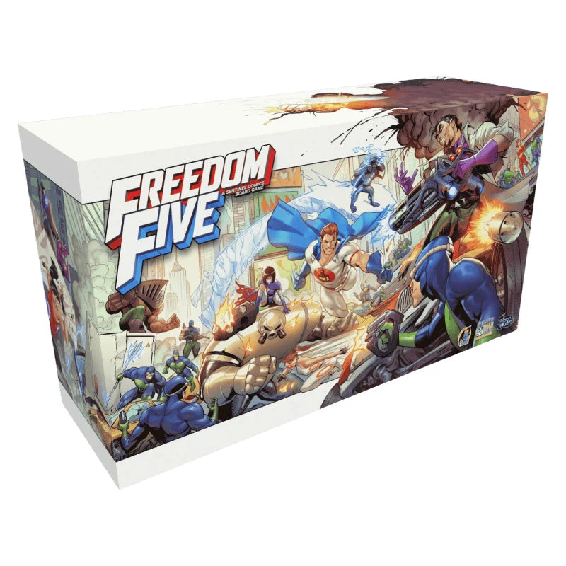 Arcane Wonders Freedom Five Core Game Kickstarter Edition - Painted