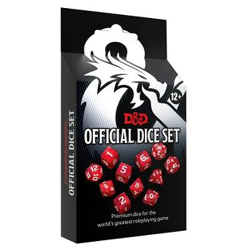 Wizards Of The Coast D&D Official Dice Set