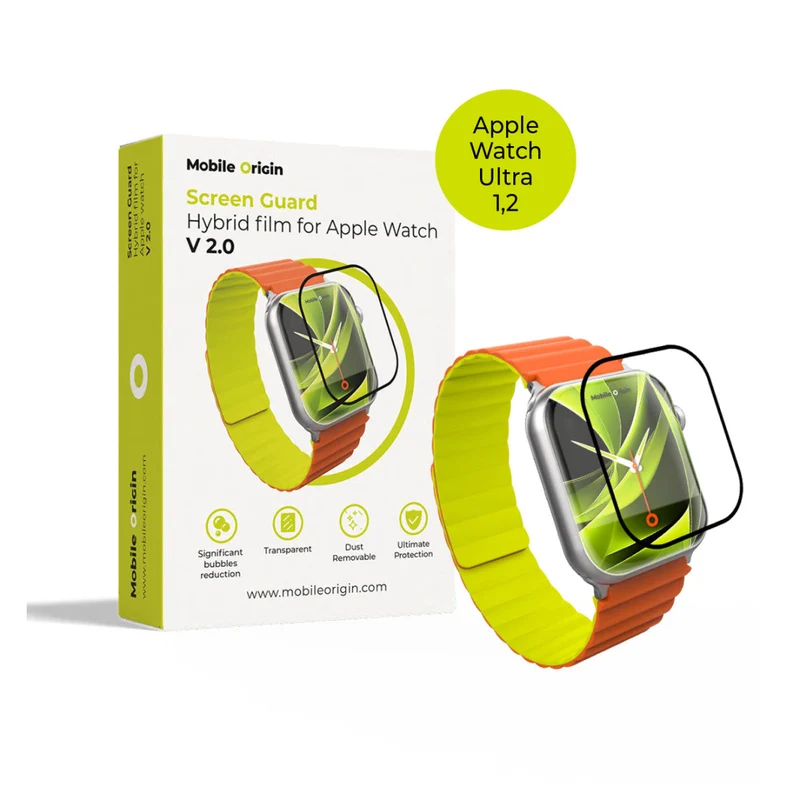 Hybridní ochranná fólie, pro Apple Watch Ultra 49mm