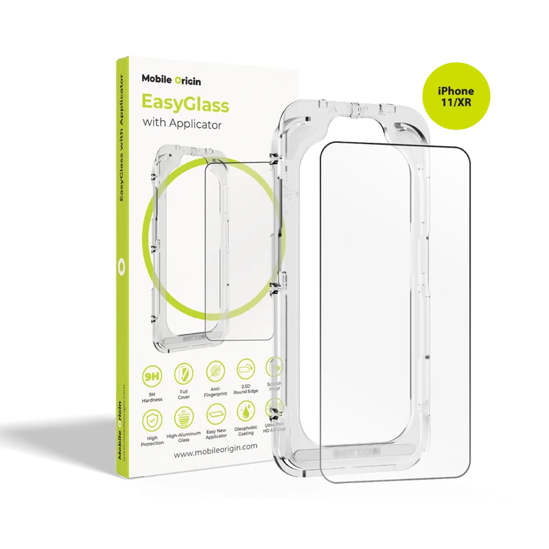 Ochranné sklo EasyGlass s aplikátorem, 1 ks, pro iPhone 11 / iPhone XR