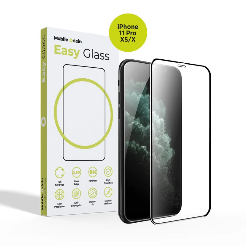 EasyGlass ochranné sklo pro iPhone 11 Pro / iPhone XS / iPhone X