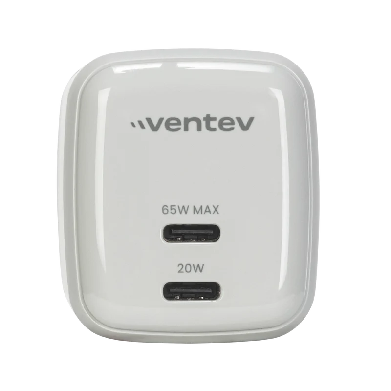 65W ULTRAFAST USB C Universal Dual GaN Mini Wall Charger