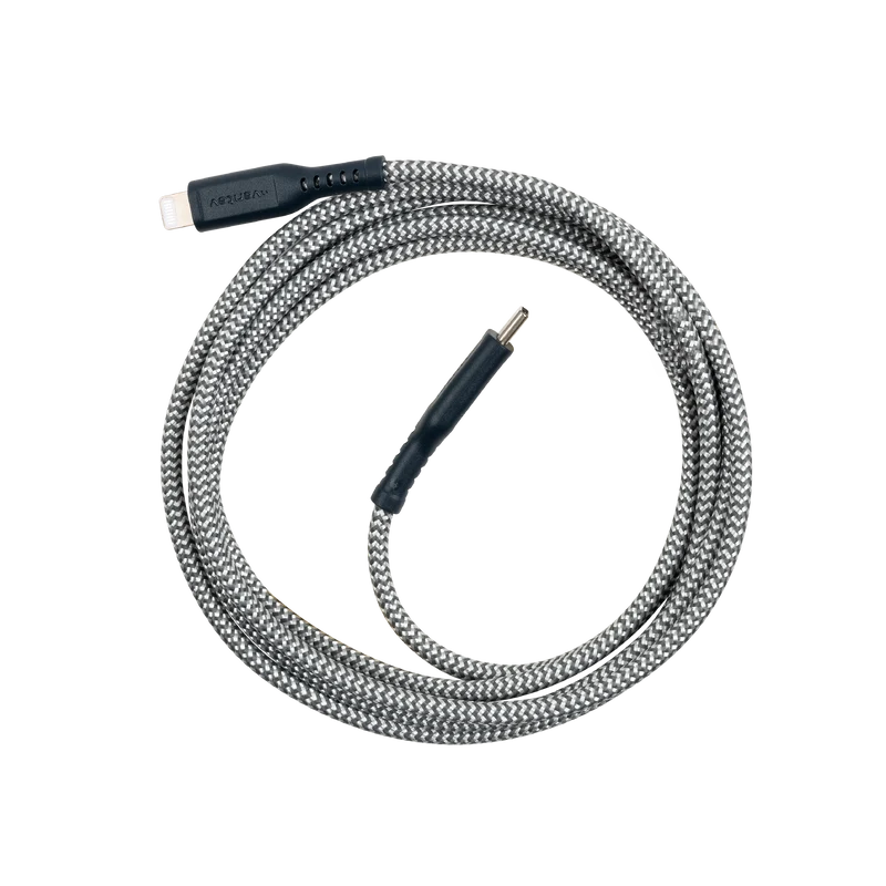 Braided USB-C to Apple Lightning High Speed 6 Foot Cable
