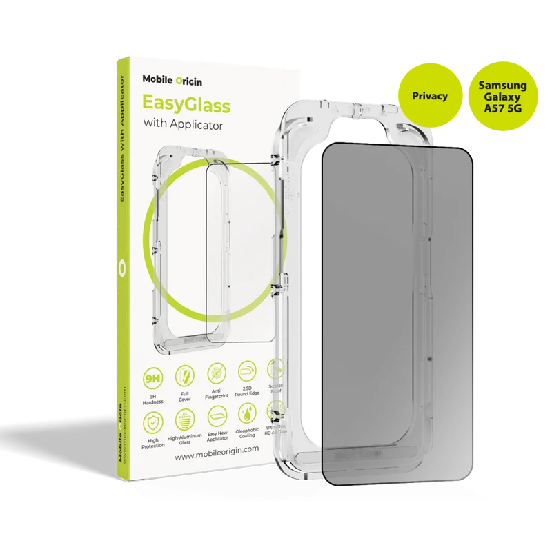 Ochranné sklo EasyGlass Privacy s aplikátorem, pro Samsung Galaxy A57 5G