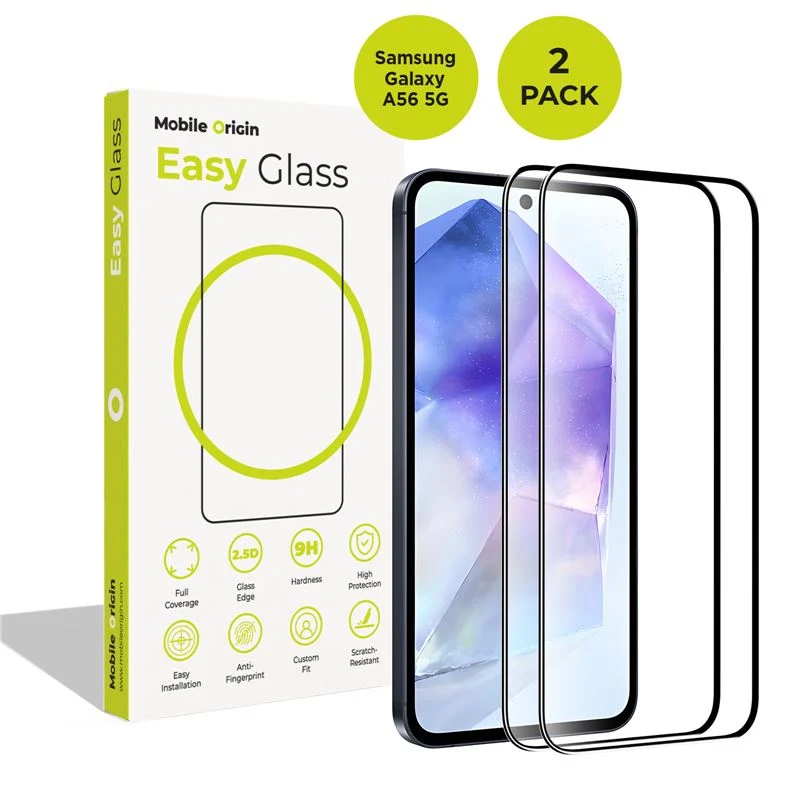 Ochranné sklo EasyGlass, pro Samsung Galaxy A56 5G, 2 ks