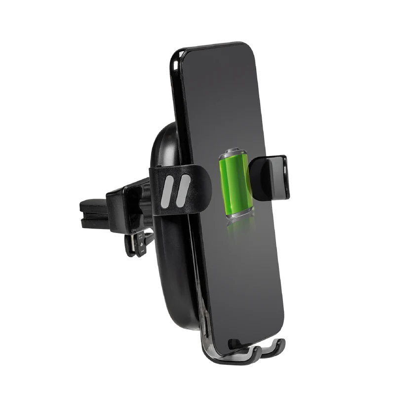 10W ULTRAFAST Wireless Car Charger with Vent Mount and USB-A to USB-C Cable