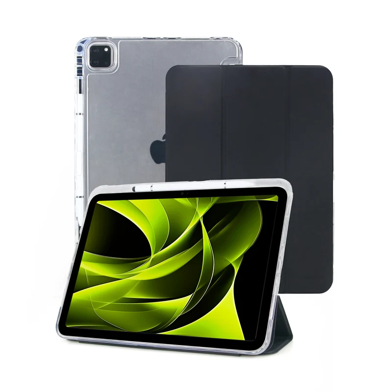 Easy Tablet pouzdro Černá/Transparentní pro iPad Pro 11" M4 2024