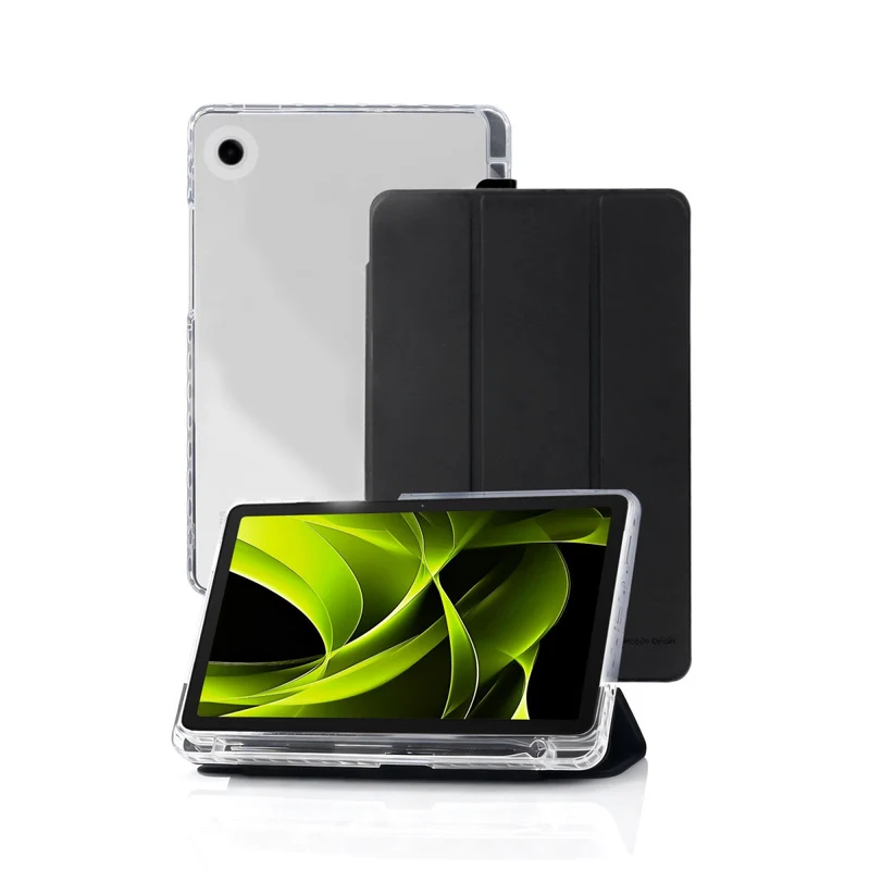 Flipové pouzdro Easy Tablet pro Samsung Galaxy Tab A9, Černá/Čirá