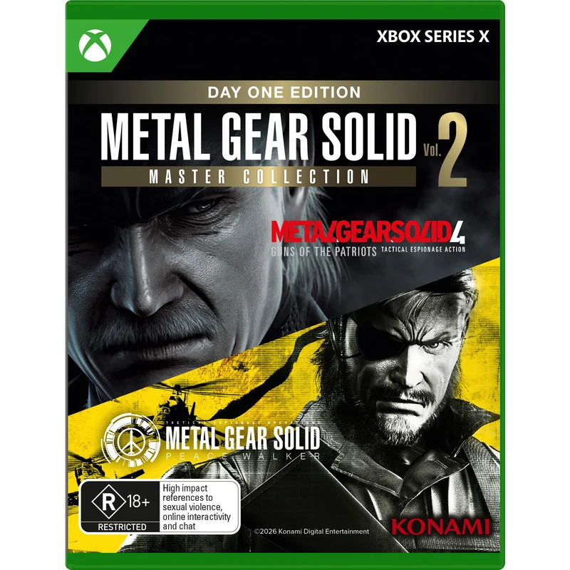 METAL GEAR SOLID: MASTER COLLECTION Vol. 2 Day 1 Edition