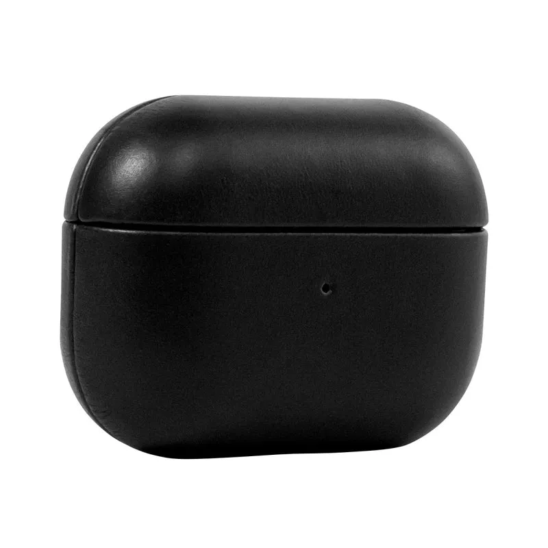 Kožené pouzdro pro AirPods Pro 2, Černá
