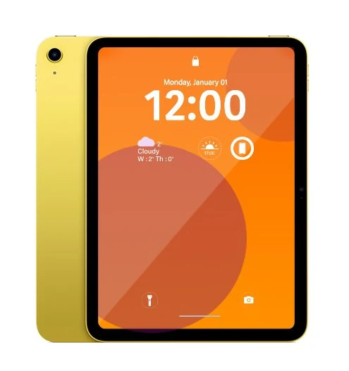 Apple iPad 10th Gen (2022) Wi-Fi 64GB - Yellow - [~Refurbished: As New condition]