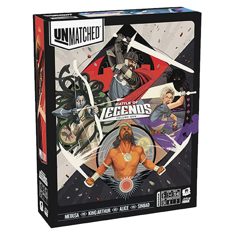 Restoration Games Unmatched Battle Of Legends Vol. 1