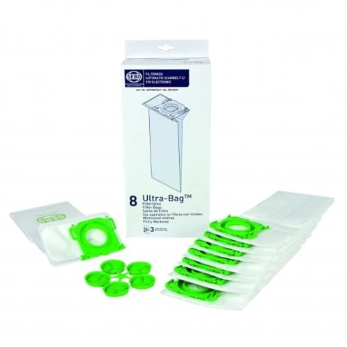 Sebo Vacuum Bags X4 X5 X7, XP1/2/3, XP10, XP20, xp30, C3.1 G1 370 -5093ER
