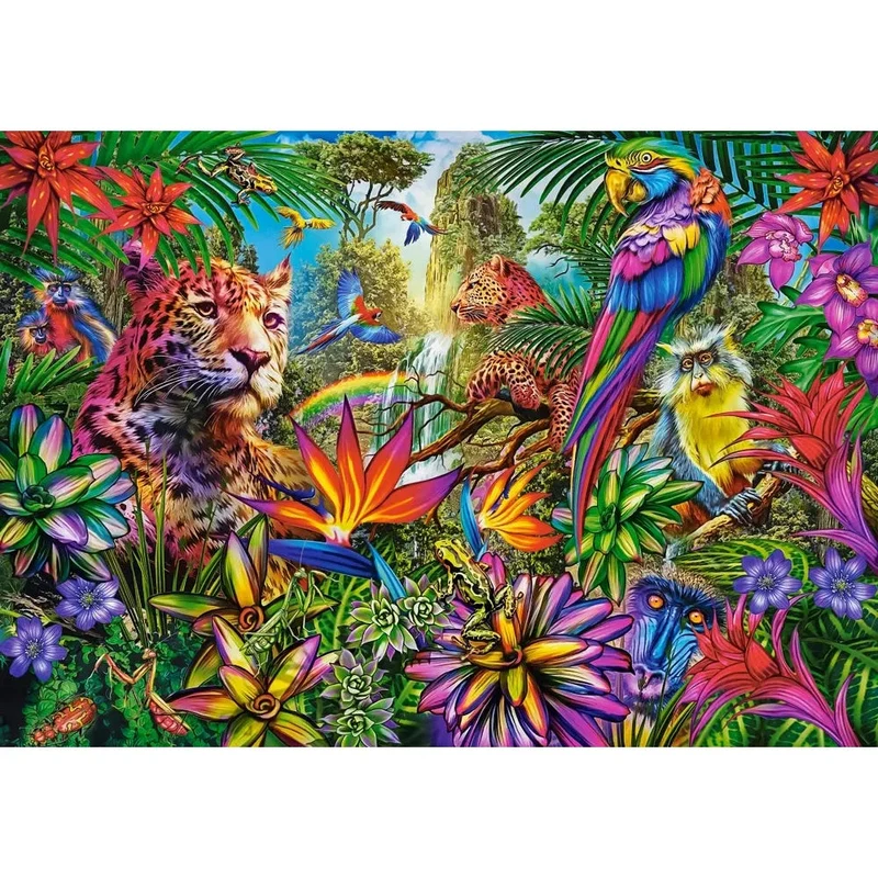 Castorland 500-Pieces Jungle Fashion Puzzle