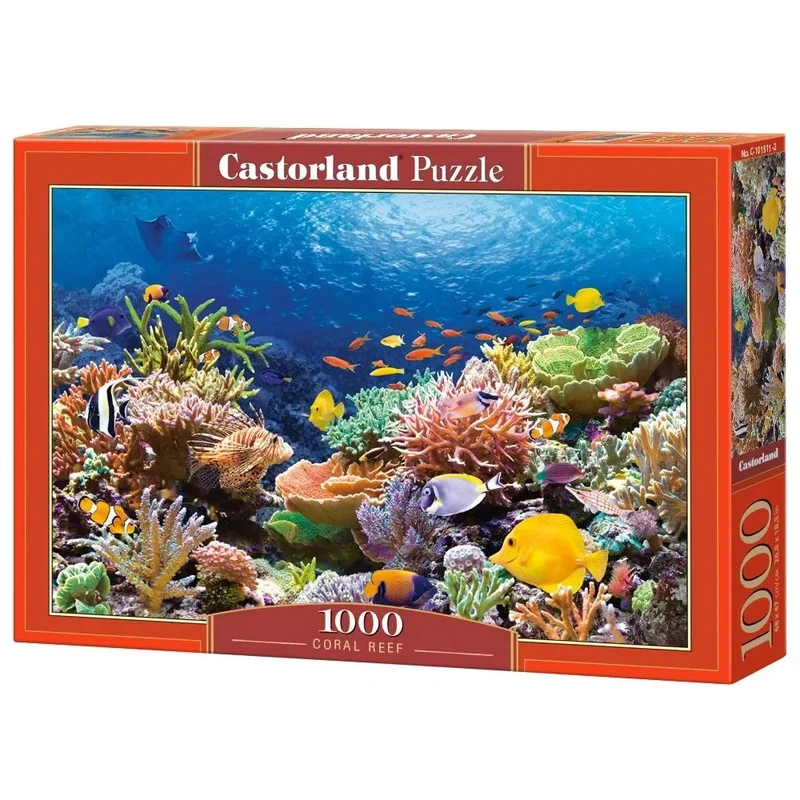 Castorland 1000-Pieces Coral Reef Puzzle