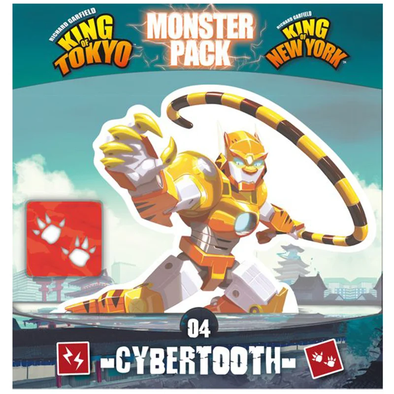 Iello King of Tokyo Cybertooth Monster Pack Game