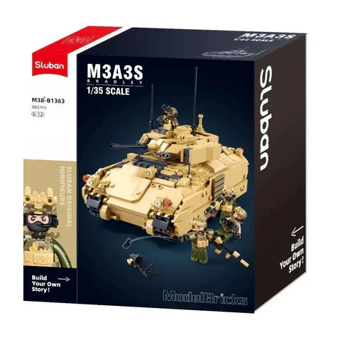 Sluban 1/35 905pc M3A3 Bradley