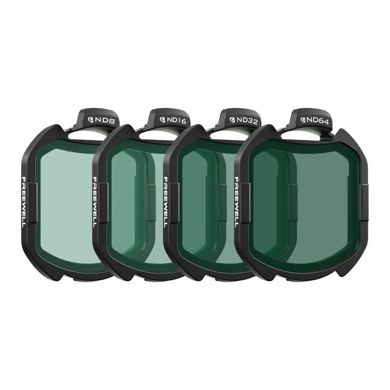 Freewell 4-Pack Standard Day ND Filter Set for DJI O4 Air Unit Pro