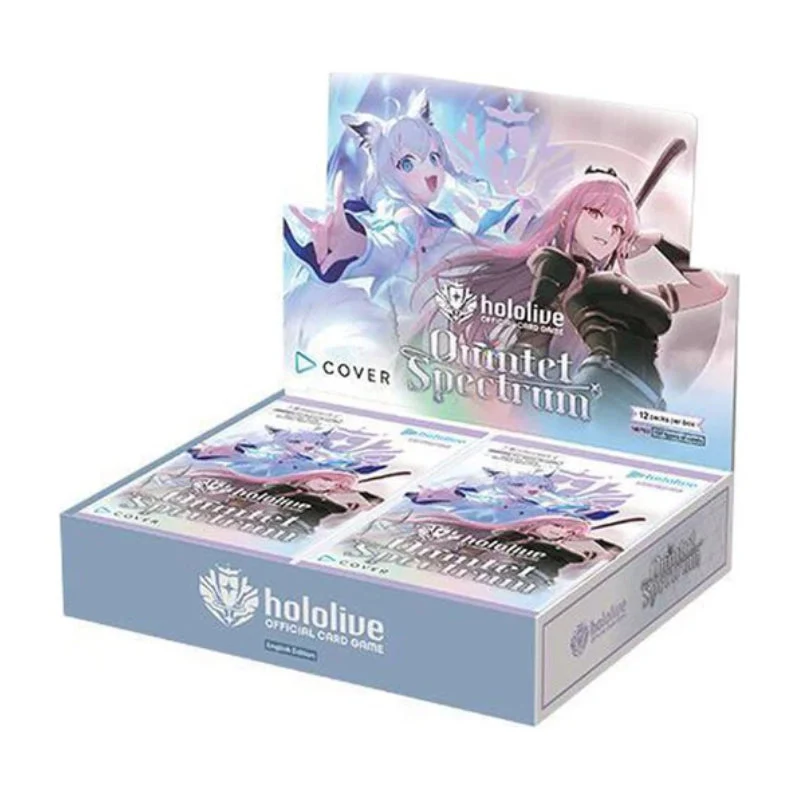 Bushiroad hololive OFFICIAL CARD GAME hBP02e Quintet Spectrum Booster Box