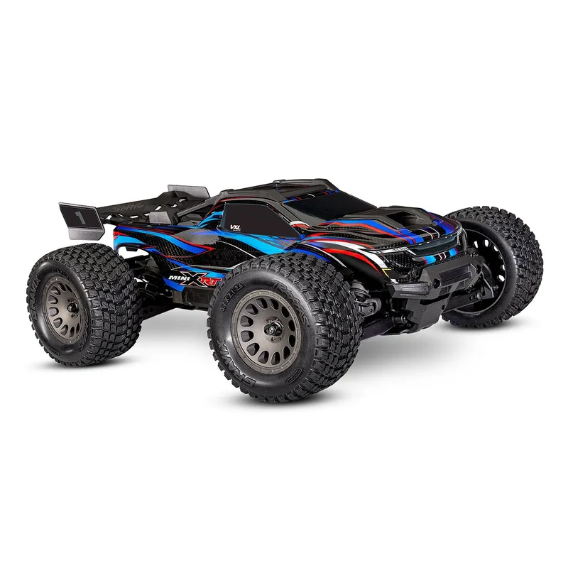 Traxxas Mini XRT RC Truggy Electric Brushless 4WD 1/16 Scale RTR (Blue)