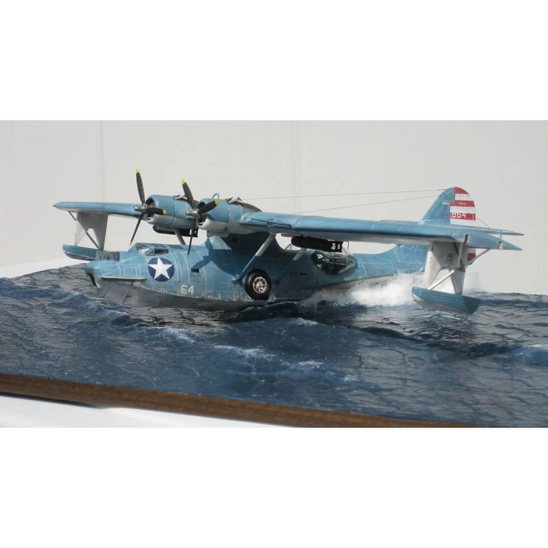 Academy 1/72 USN PBY5A Battle of Midway Plastic Model Kit