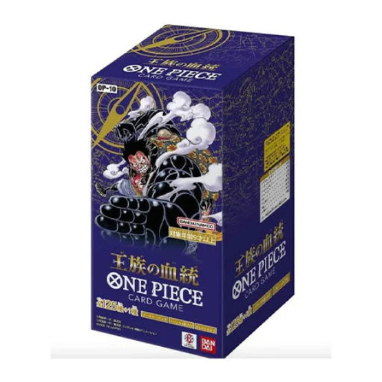 Bandai One Piece Card Game Royal Blood OP-10 Booster Box Japanese