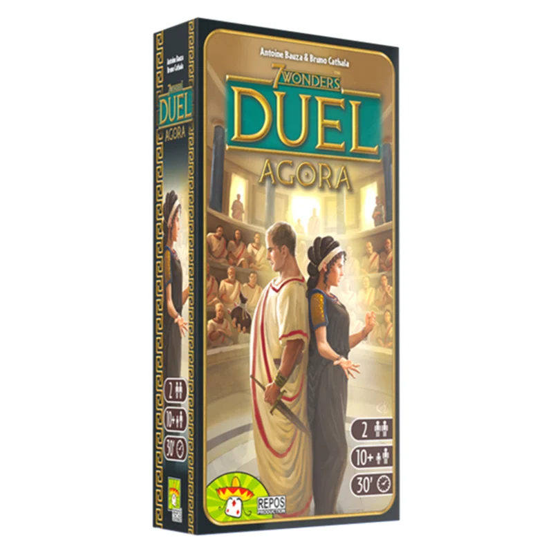 Repos Production 7 Wonders Duel Agora Expansion