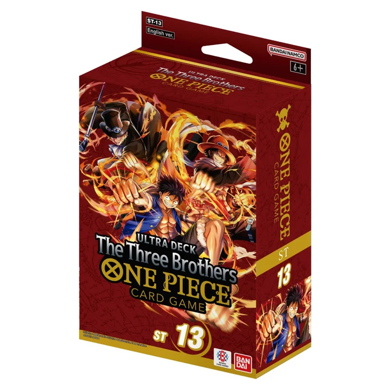Bandai One Piece Card Game The Three Brothers Ultra Deck ST-13