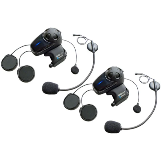 Sena SMH10 Twin Kit with Universal Microphone Bluetooth Dual Pack