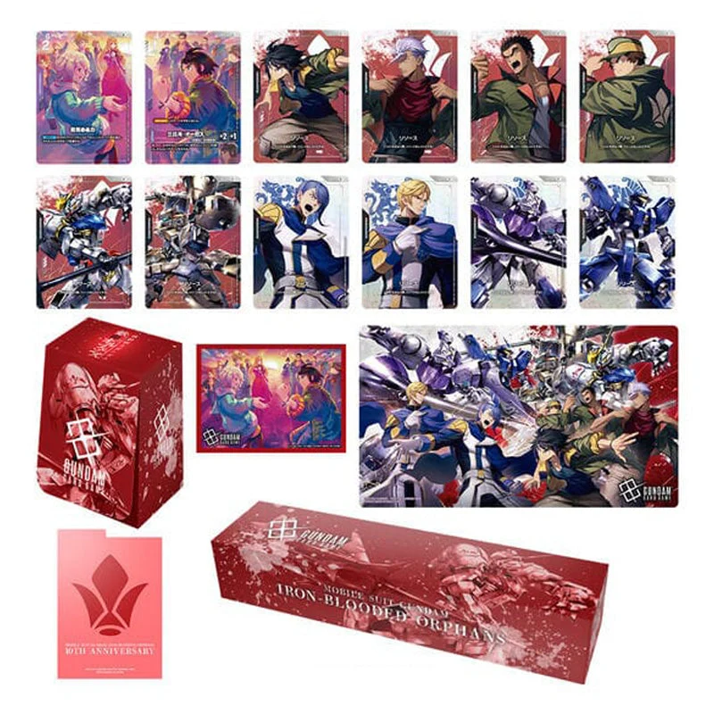 Bandai Gundam TCG Premium Accessory Set Mobile Suit Gundam IRON-BLOODED ORPHANS PB02 Japanese