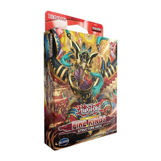 Konami YuGiOh! Revamped Fire Kings Structure Deck Unlimited Edition