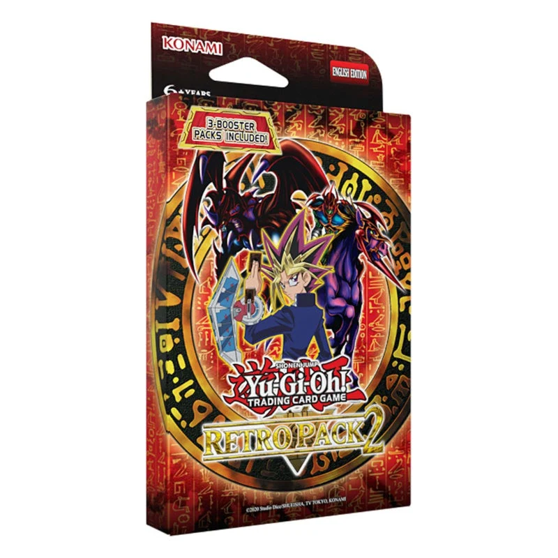 Konami YuGiOh! Retro Pack 2 Reprint Edition 3-Booster Tuckbox
