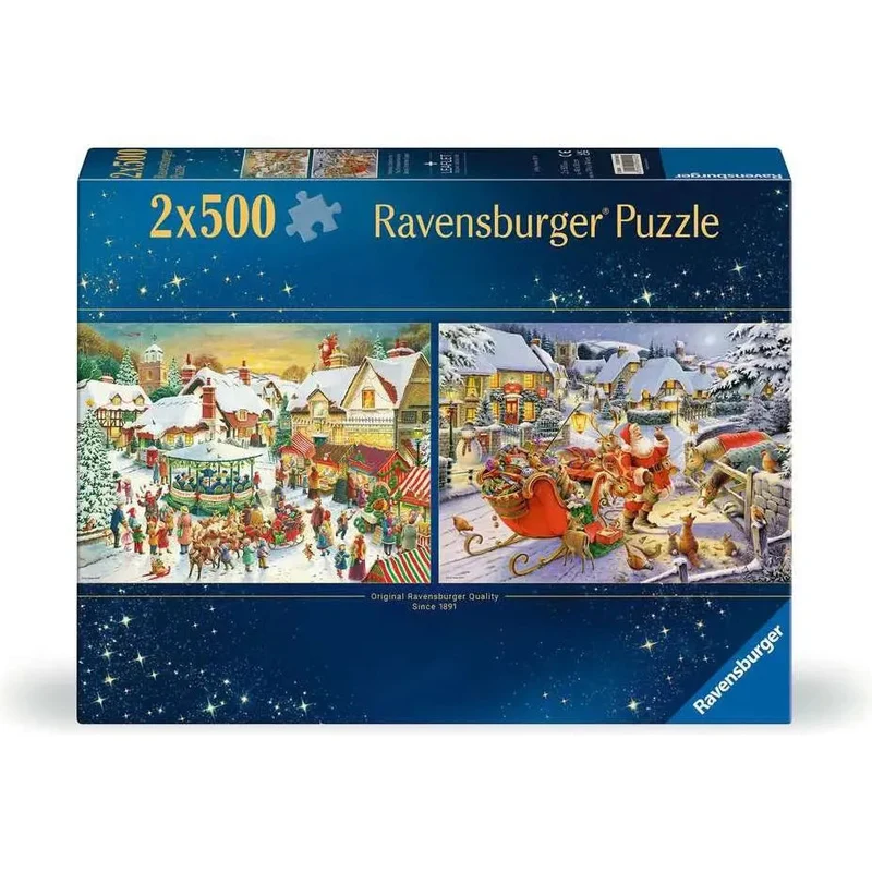 Ravensburger 2x500pc Christmas Collection Puzzle