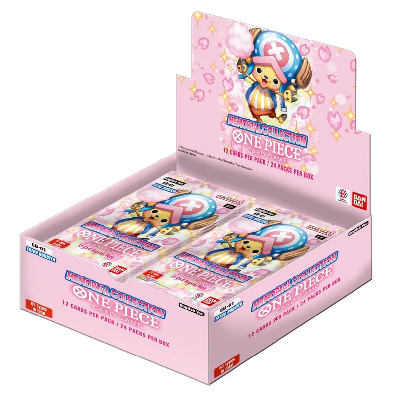 Bandai One Piece Card Game Memorial Collection Extra Booster Box [EB-01]