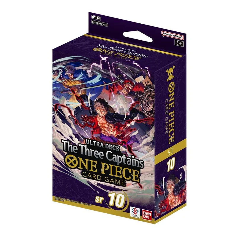 Bandai One Piece Card Game Ultra Deck The Three Captains ST-10