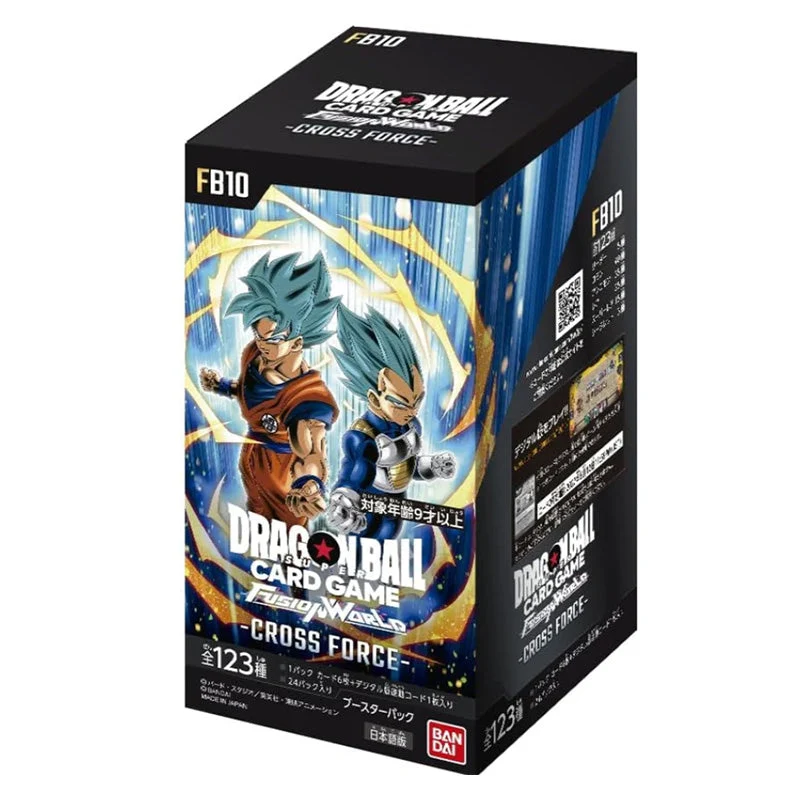 Bandai Dragon Ball Super Fusion World FB10 Cross Force Booster Box Japanese