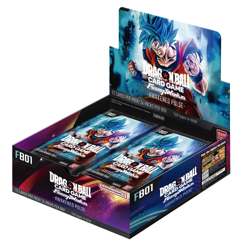 Bandai Dragon Ball Super Card Game Fusion World Booster Box Awakened Pulse FB01