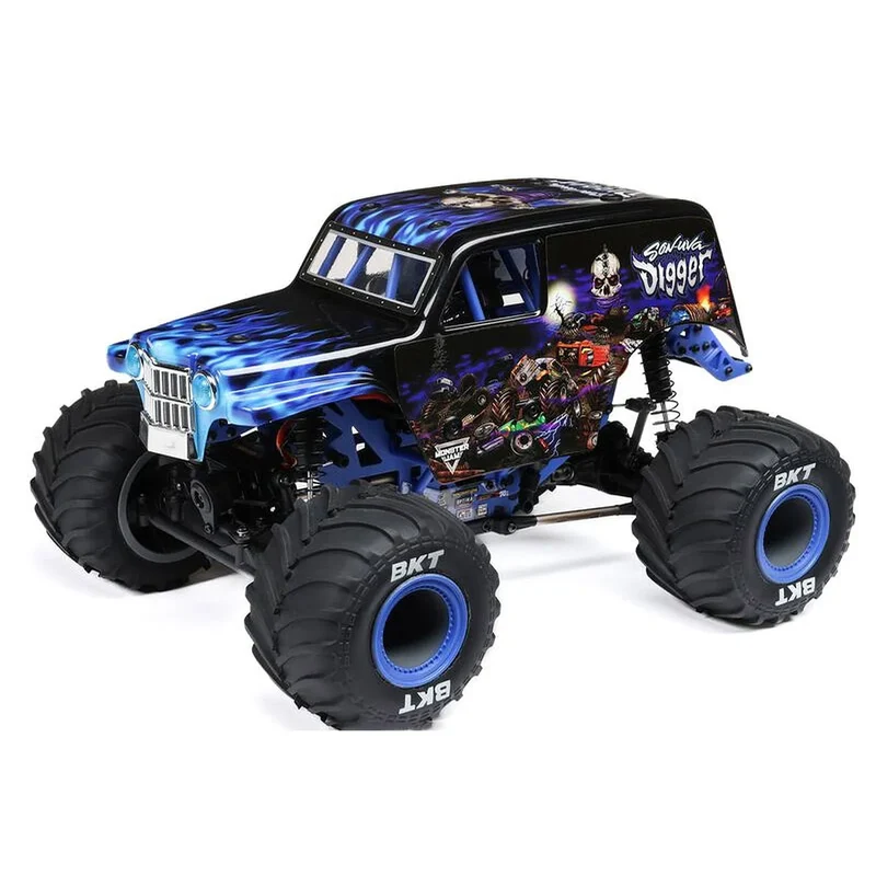 Losi Mini LMT Son Uva Digger RC Truck - Blue