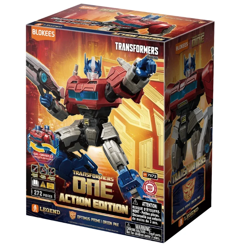 Jenjo Games Blokee Figure - Transformers Optimus Prime / Orion Pax