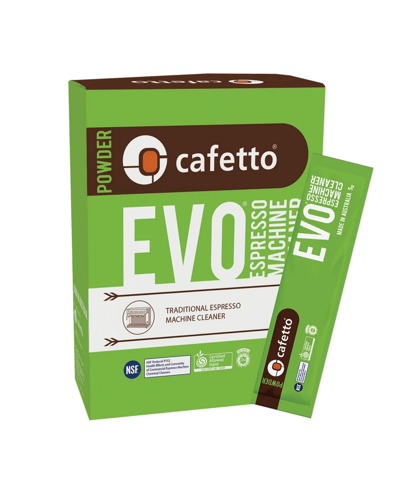 Cafetto Evo Espresso Machine Cleaner Powder - 12 X 5G Sachet