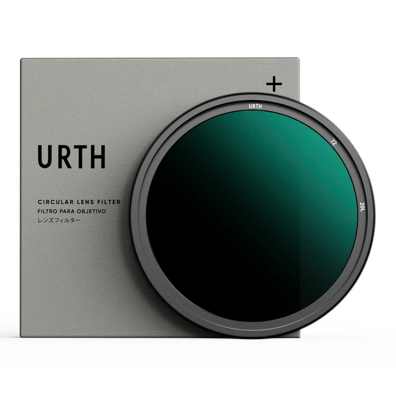 Urth 72mm ND8-128 (3-7 Stop) Variable ND Lens Filter (Plus+)