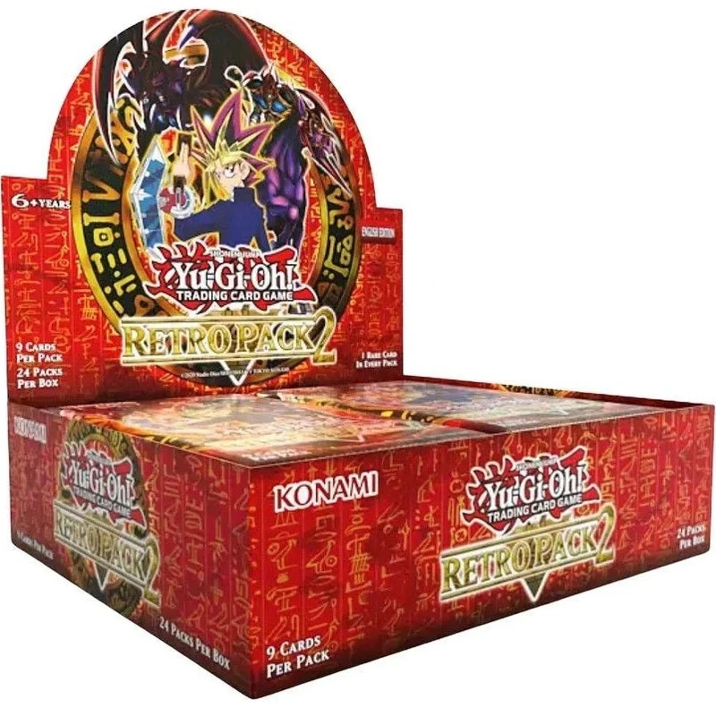 Yu-Gi-Oh! TCG: Retro Pack 2 Reprint Edition 24 Booster Packs Display Box 2025