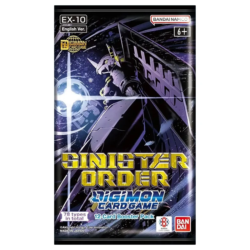 Digimon Card Game: Extra Booster Display - Sinister Order [EX-10]