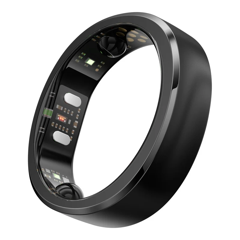 RingConn Gen 3 Smart Ring - Size 8 (Matte Black)