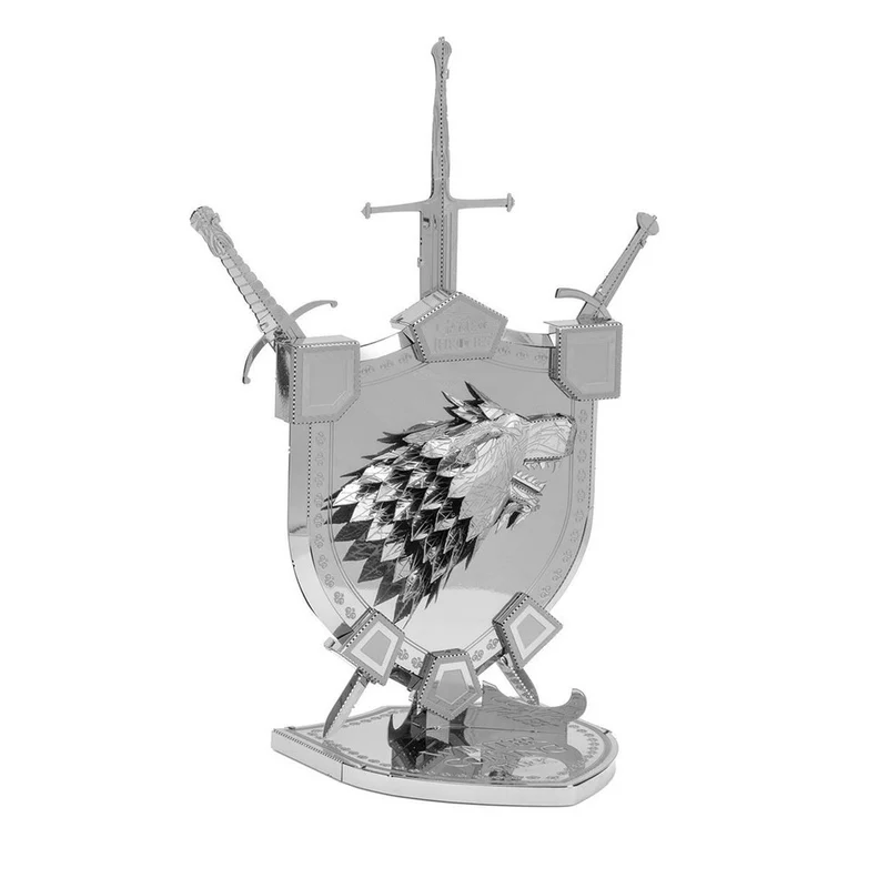 Metal Earth - 3D Metal Model Kit - Game of Thrones - ICONX House Stark Sigil