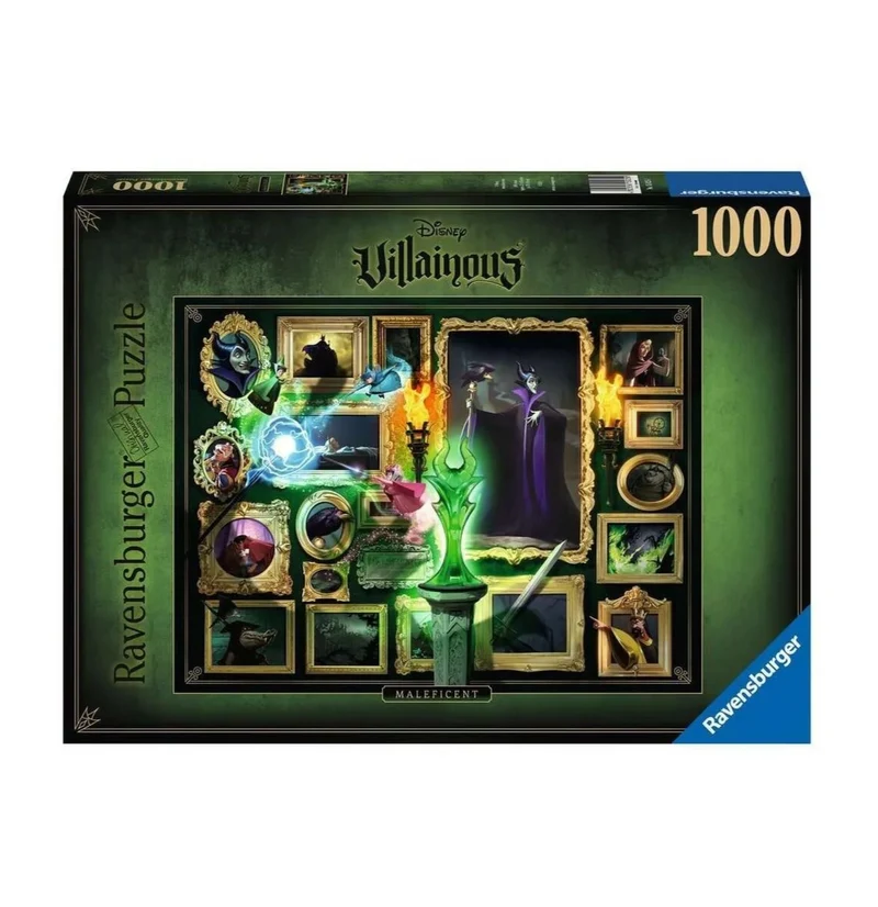 Ravensburger Puzzle 1000pc - Disney Villainous Maleficent